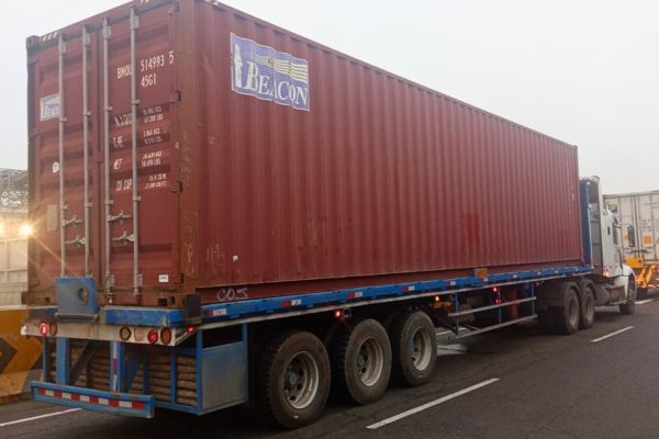 transporte de contenedores