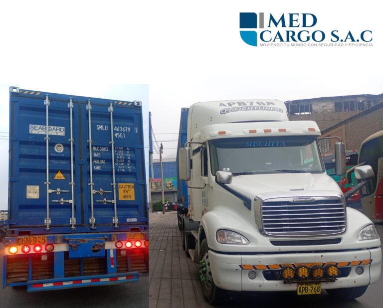 Tranporte de Contenedores Lima Callao Peru Med Cargo